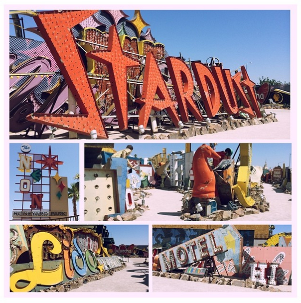 neon sign graveyard Las Vegas