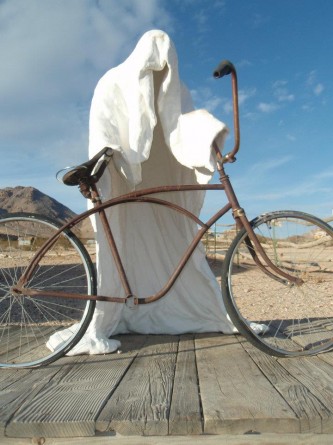 Rhyolite ghost town