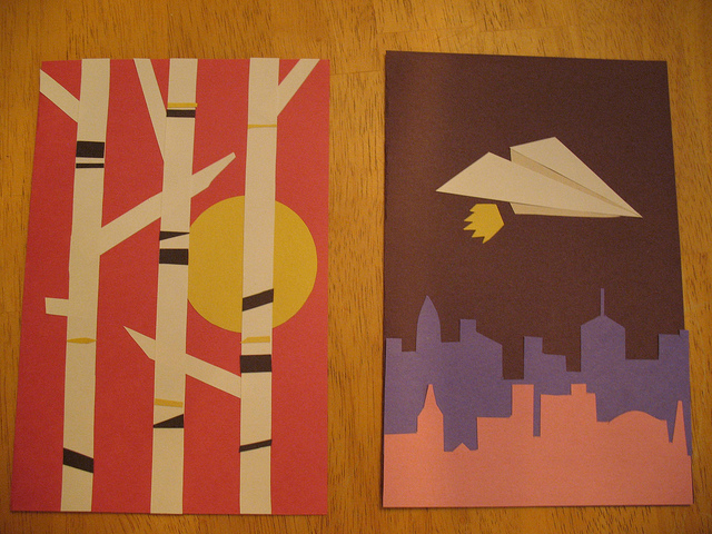 Paper Plane Art