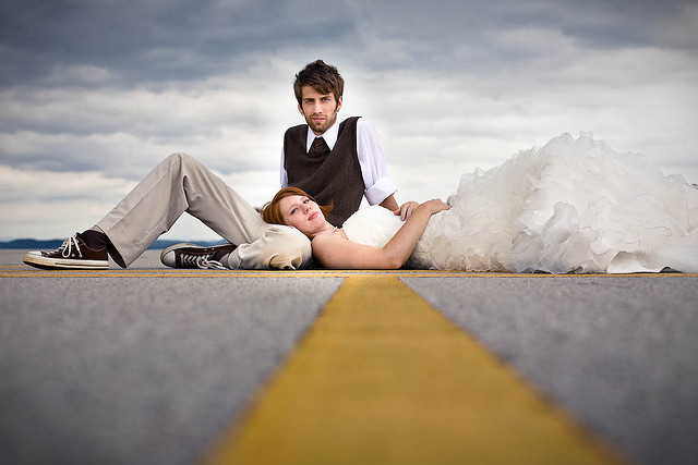 unique wedding photo