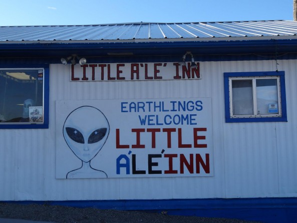 Earthlings Welcome Little Aleinn in Rachel, Nevada