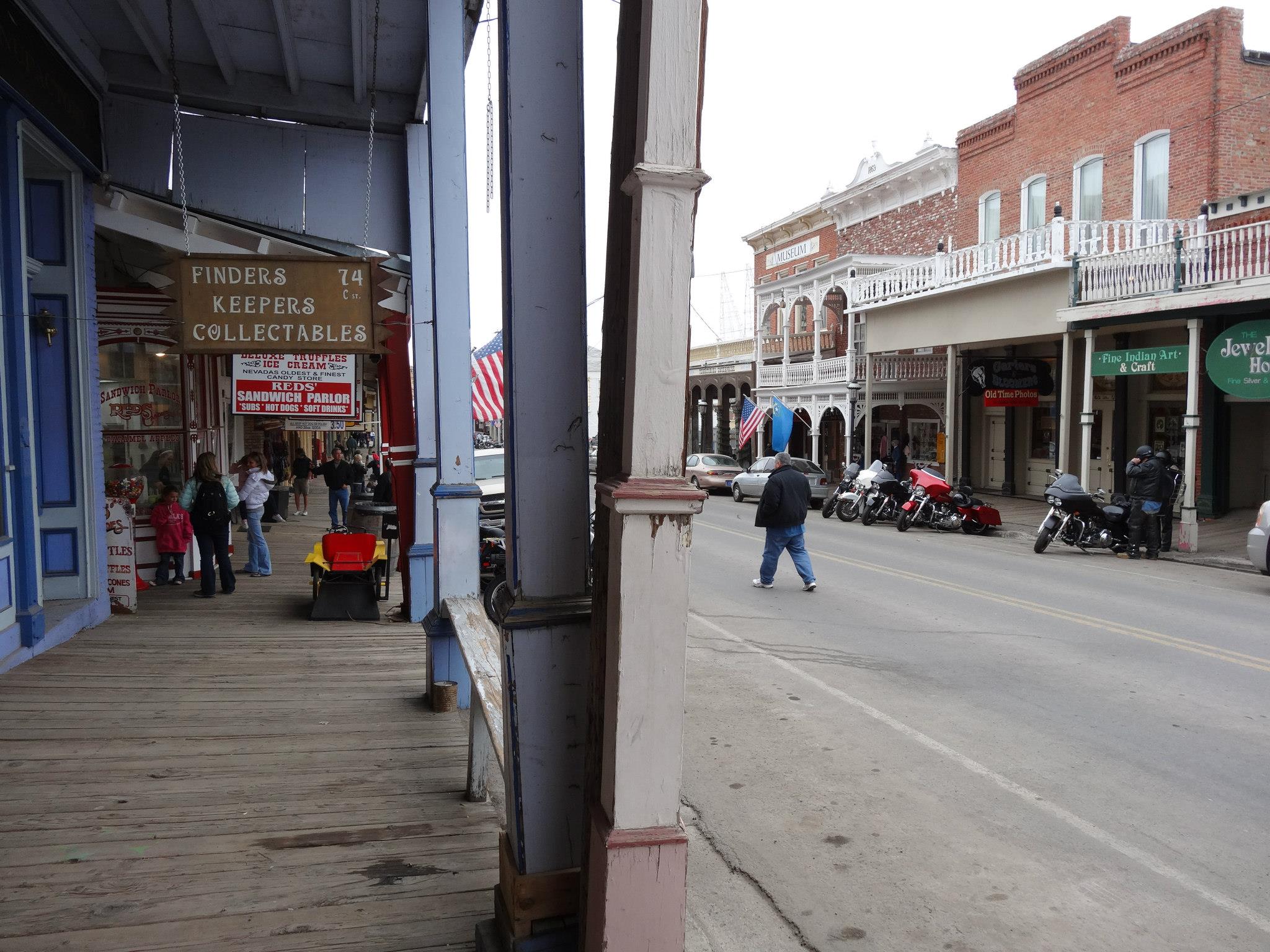 Virginia City scene