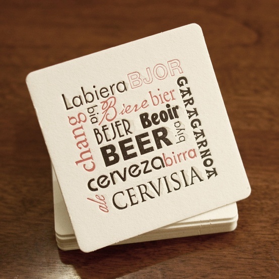 foreign language coasters