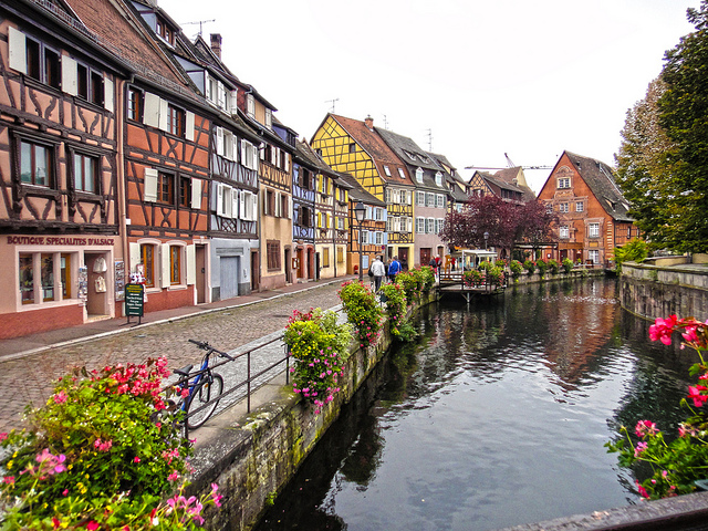 Colmar, France river