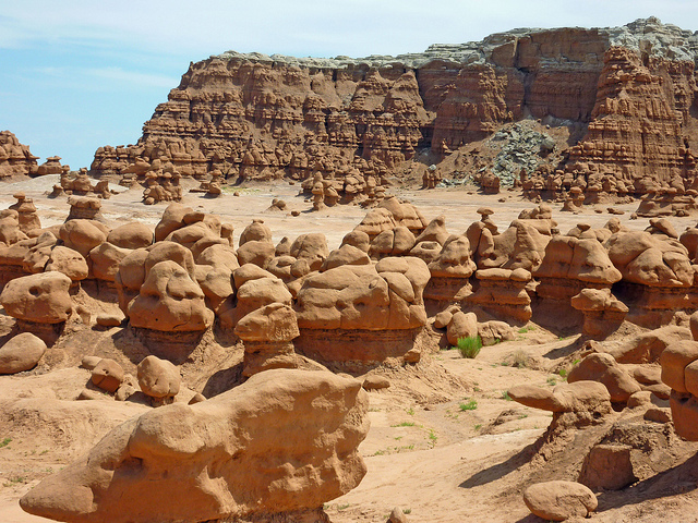 rocks in goblin valley