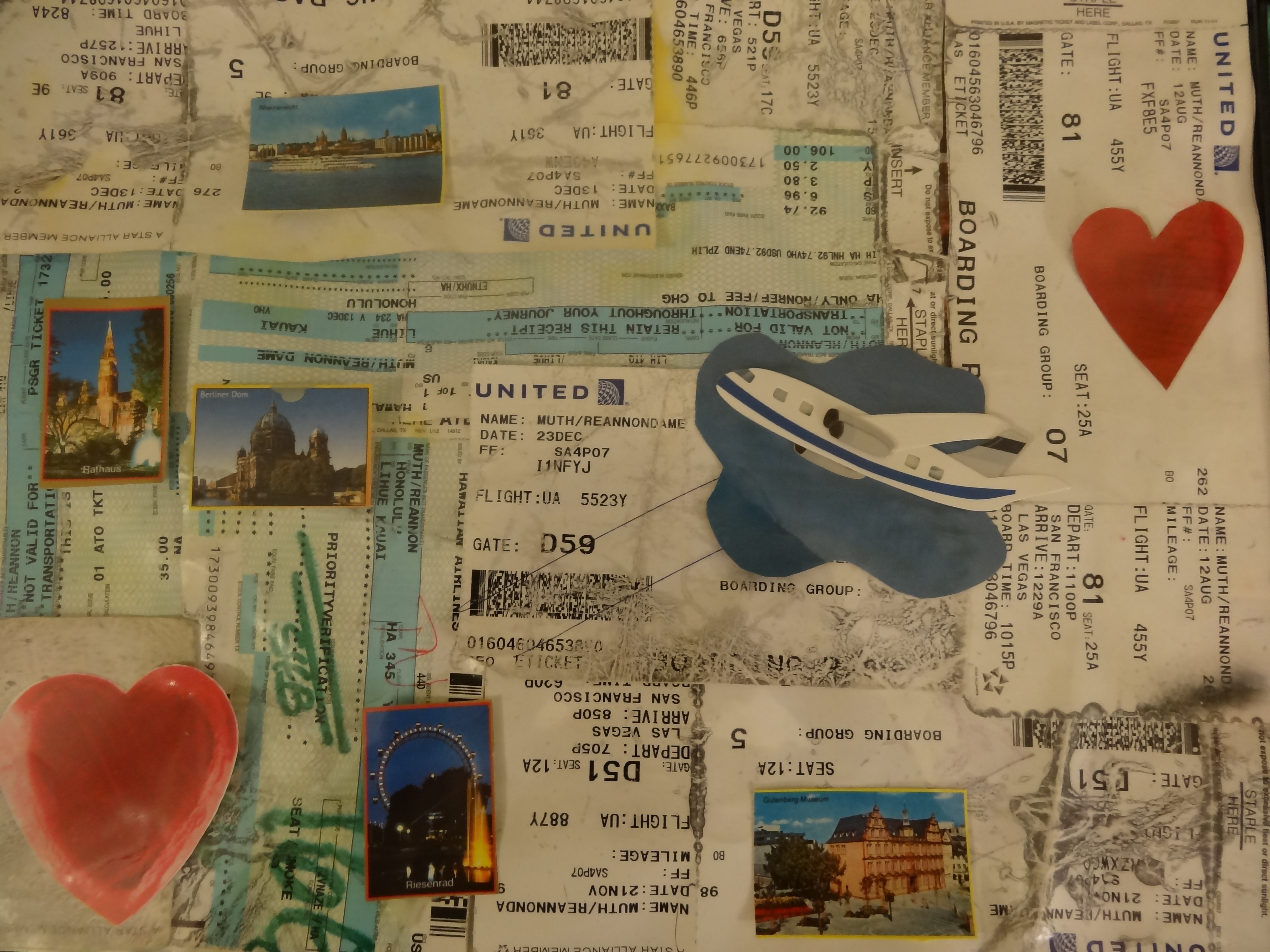 collage airline tickets
