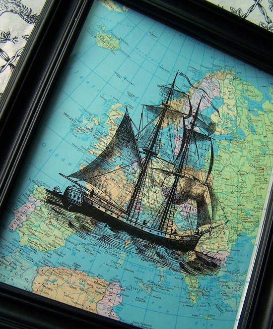 pirate ship art