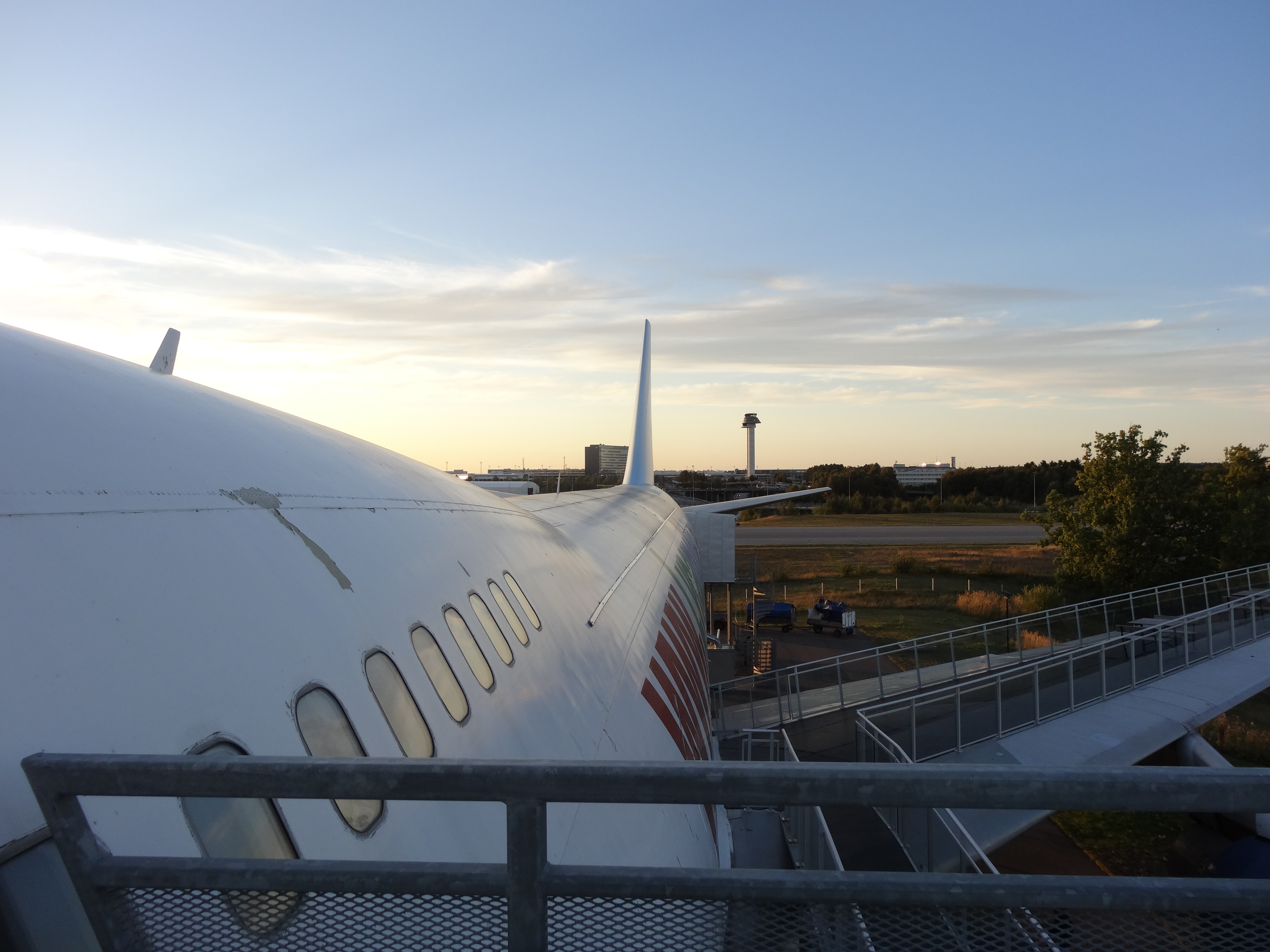 the wing of the Jumbo Stay Hostel