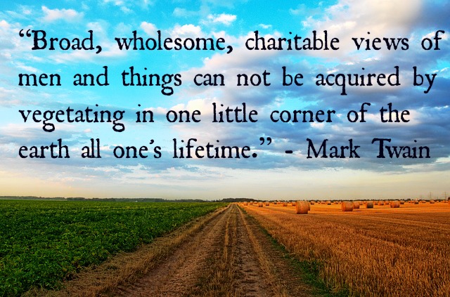 mark twain travel quote