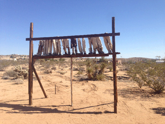 outdoor art Joshua Tree