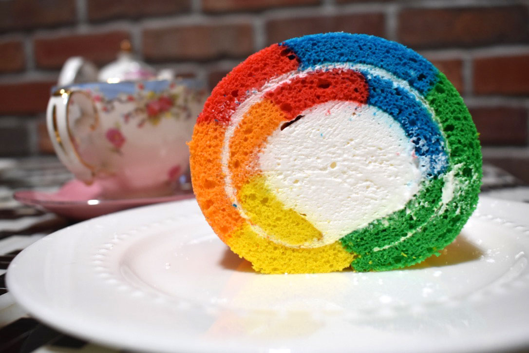 rainbow cake gabi coffee