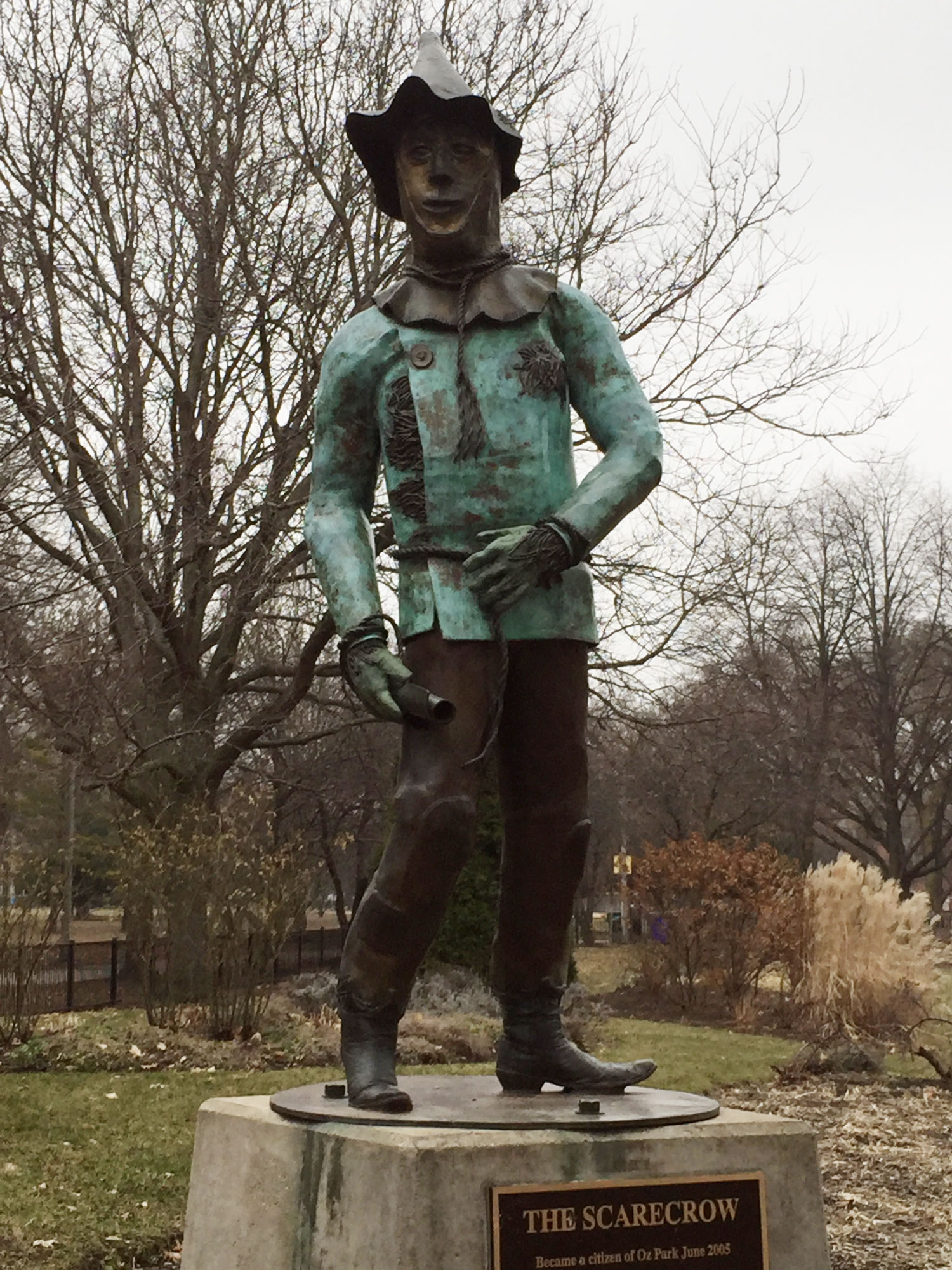 Oz Park Chicago Scarecrow